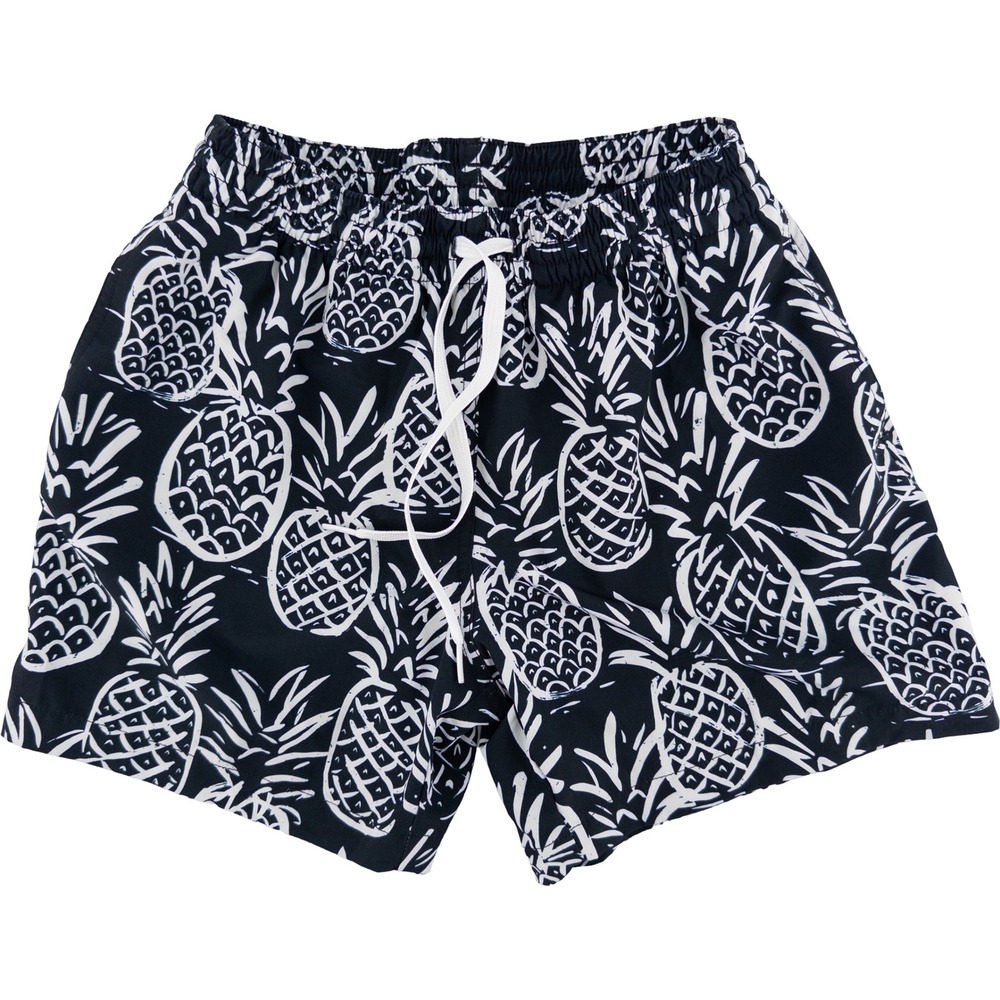 Chubbies Mens S Midnight Thigh-Napples Swim Trunks Pineapple 5.5 Inseam Short